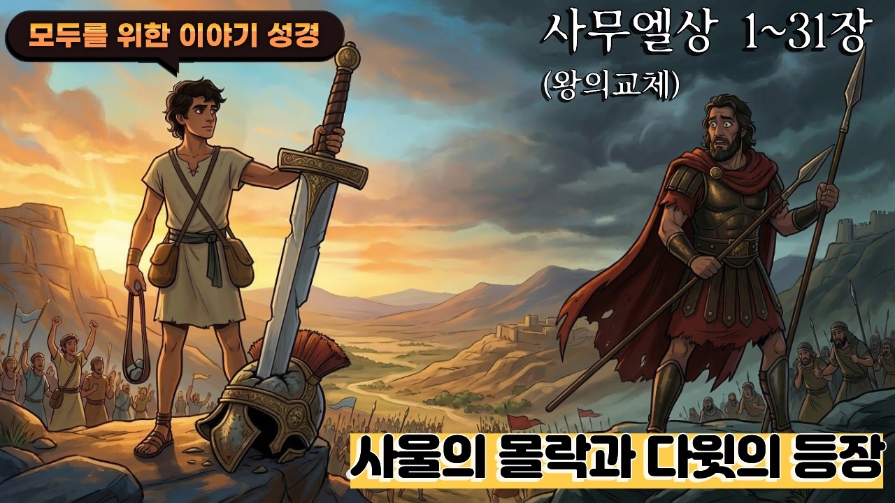 사무엘상 1~31장: 사울의 몰락과 다윗의 등장 , 왕의 교체