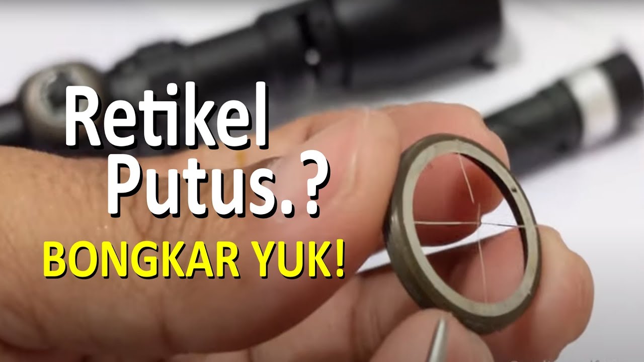 Telescope Thompson Predator - TC - Bongkar Teleskop - Mengganti Retikel Putus Rusak