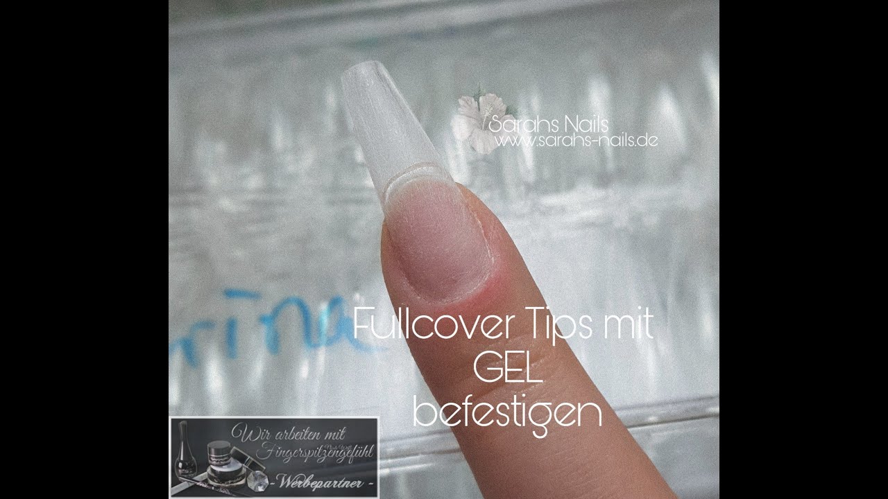 Fullcover Tips mit GEL befestigen //Tipps & Tricks// Ballerina Nägel