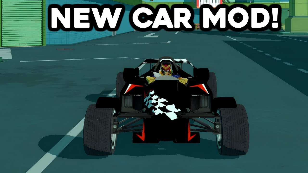 Bomb Rush Cyberfunk Now Has Cars! | Mod Showcase