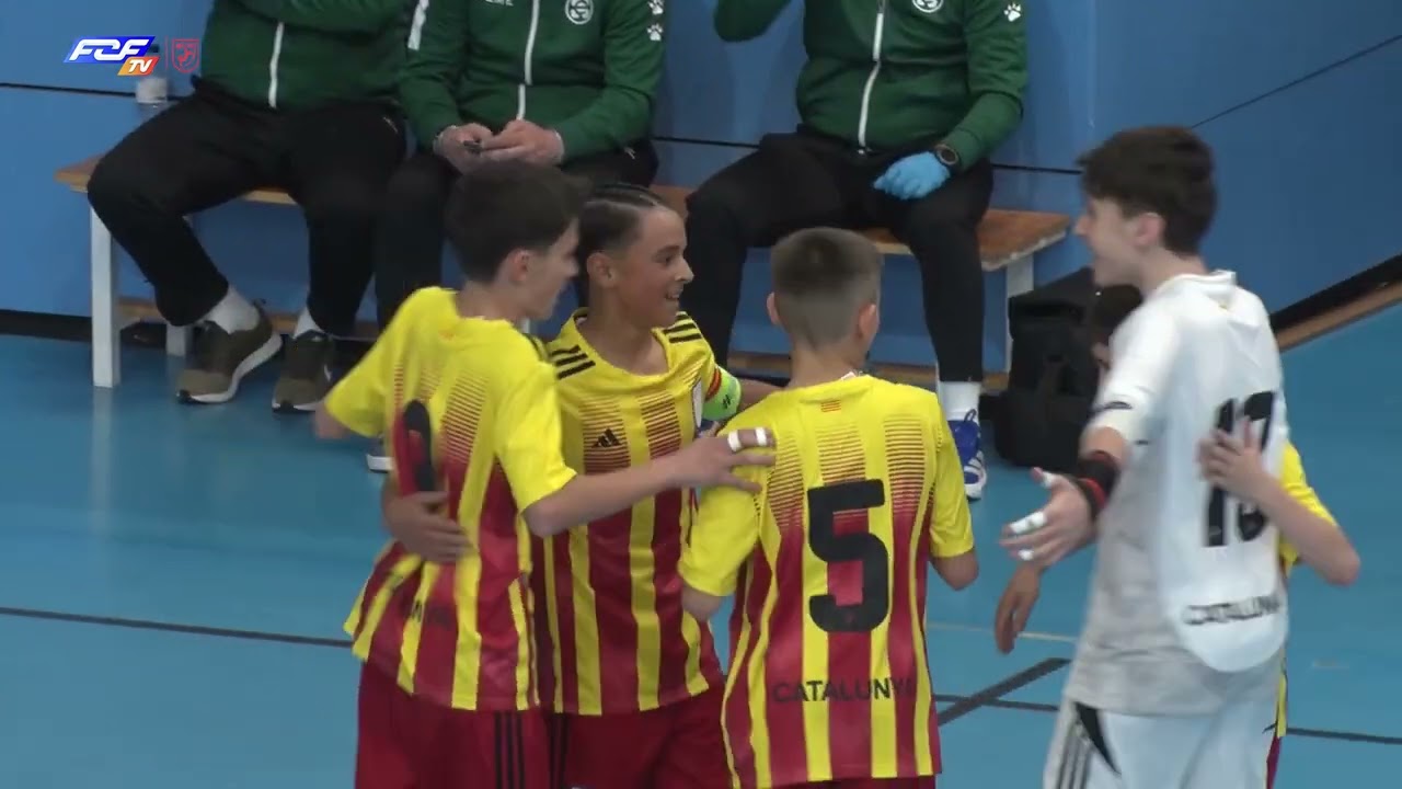 Resum Selecció Catalana sub 12 masculina FS  - Extremadura (5-0). Segona jornada Campionat d'Espanya