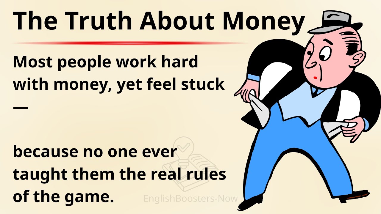 Why You Feel STUCK with Money and How to ESCAPE | English in 10 minutes | Improve Your English ⭐