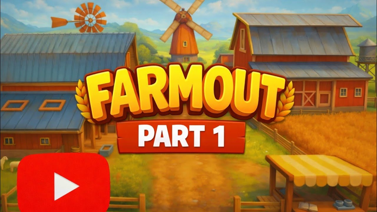 Farmout Gameplay | Satisfying Farming & Harvesting 🧑‍🌾✨ #gaming #gameplay #farmout