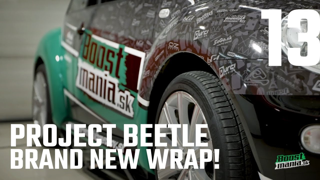 Project Beetle #13 - We&rsquo;re WRAPPING the Beetle! - Boostmania International