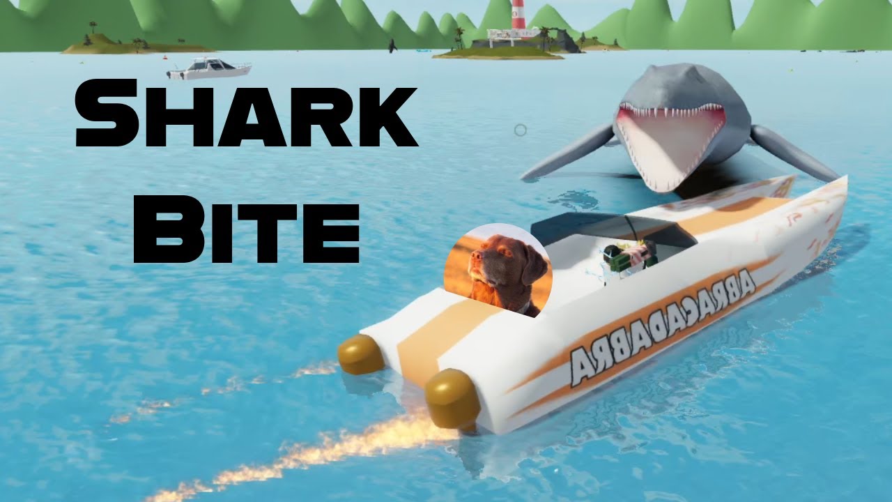SharkBite Funny Moments! (CRAZY GLITCH IN THE END)