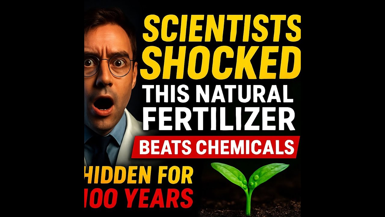 &ldquo;Scientists SHOCKED: This Natural Fertilizer Beats Chemicals &ndash; Hidden for 100 Years&rdquo;