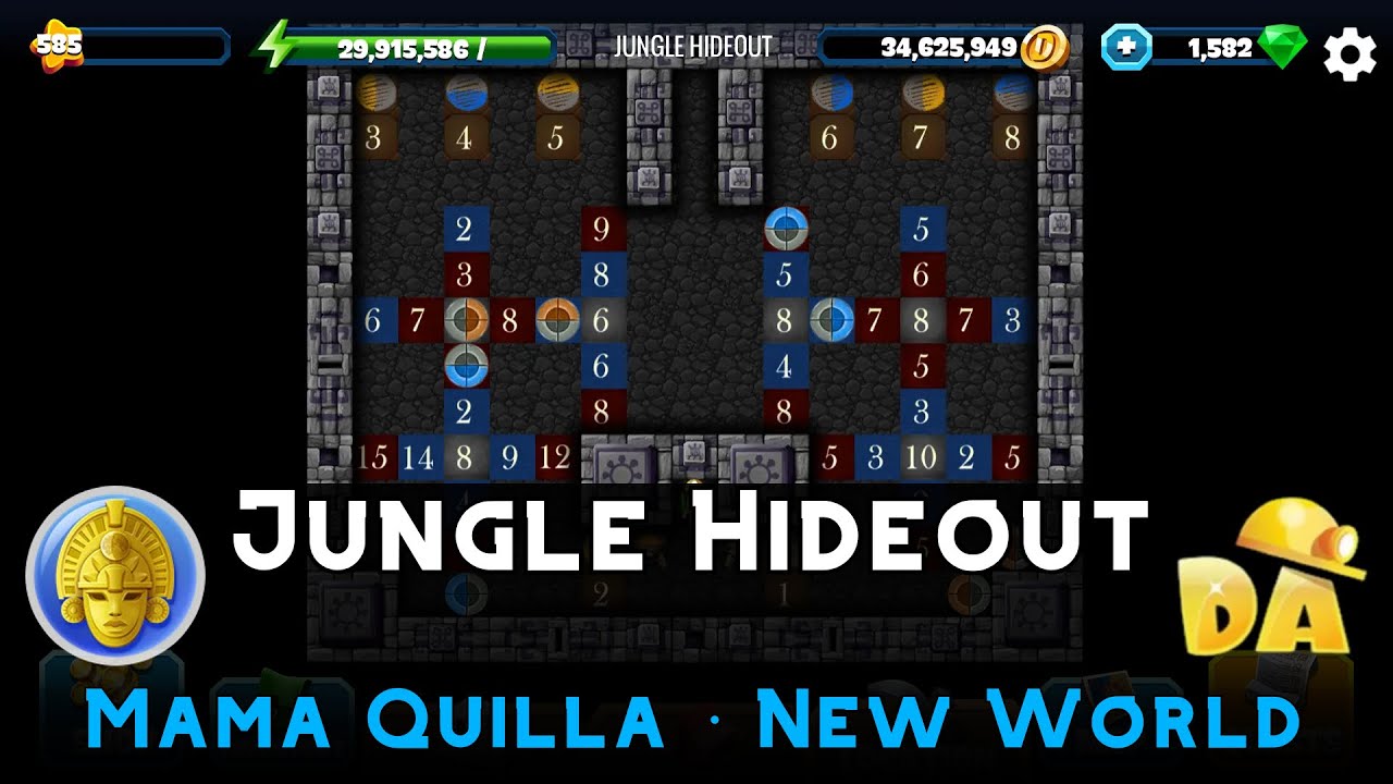 Jungle Hideout | Mama Quilla #9 | Diggy's Adventure