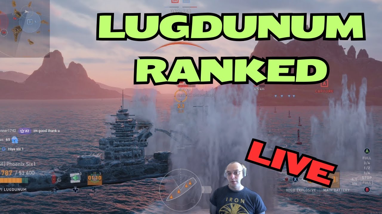 Рейтинговый матч в Лугдунуме - 3 на 3 - Легенды World of Warships