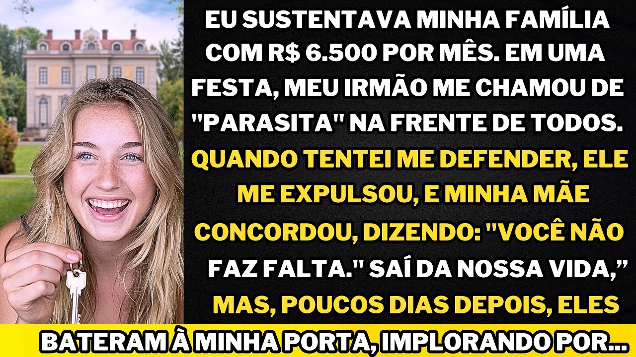 Sustentei minha família com R$ 6.500 por mês. Fui traído pelo meu irmão, mas tudo mudou quando...