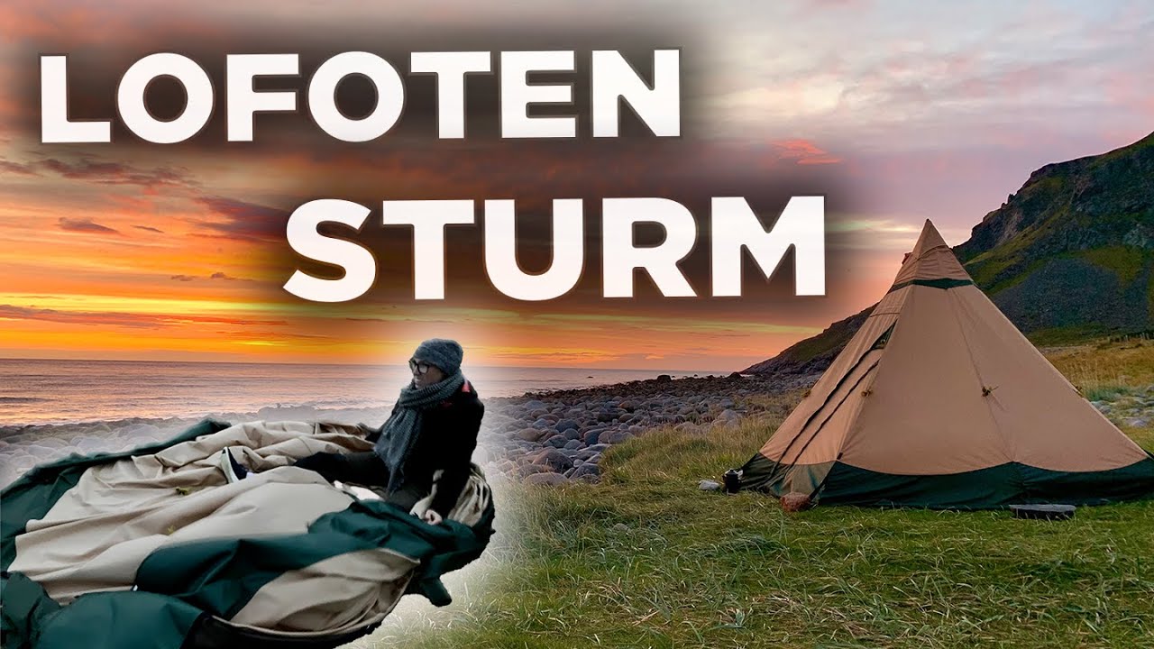 Tentipi Zirkon 5CP in a Storm! TENTIPI Lofoten Sturm & LOFOTR Wikingermuseum | TENTIPI RABATT