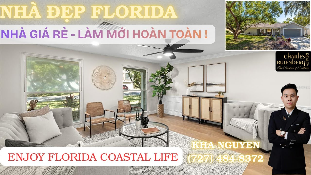 Florida House Tour | Nhà Đẹp, Gần Biển, Giá Mềm Bất Ngờ