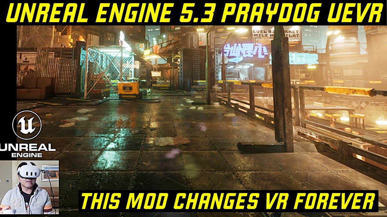 Учебное пособие по Unreal Engine 5.3 Praydog UEVR