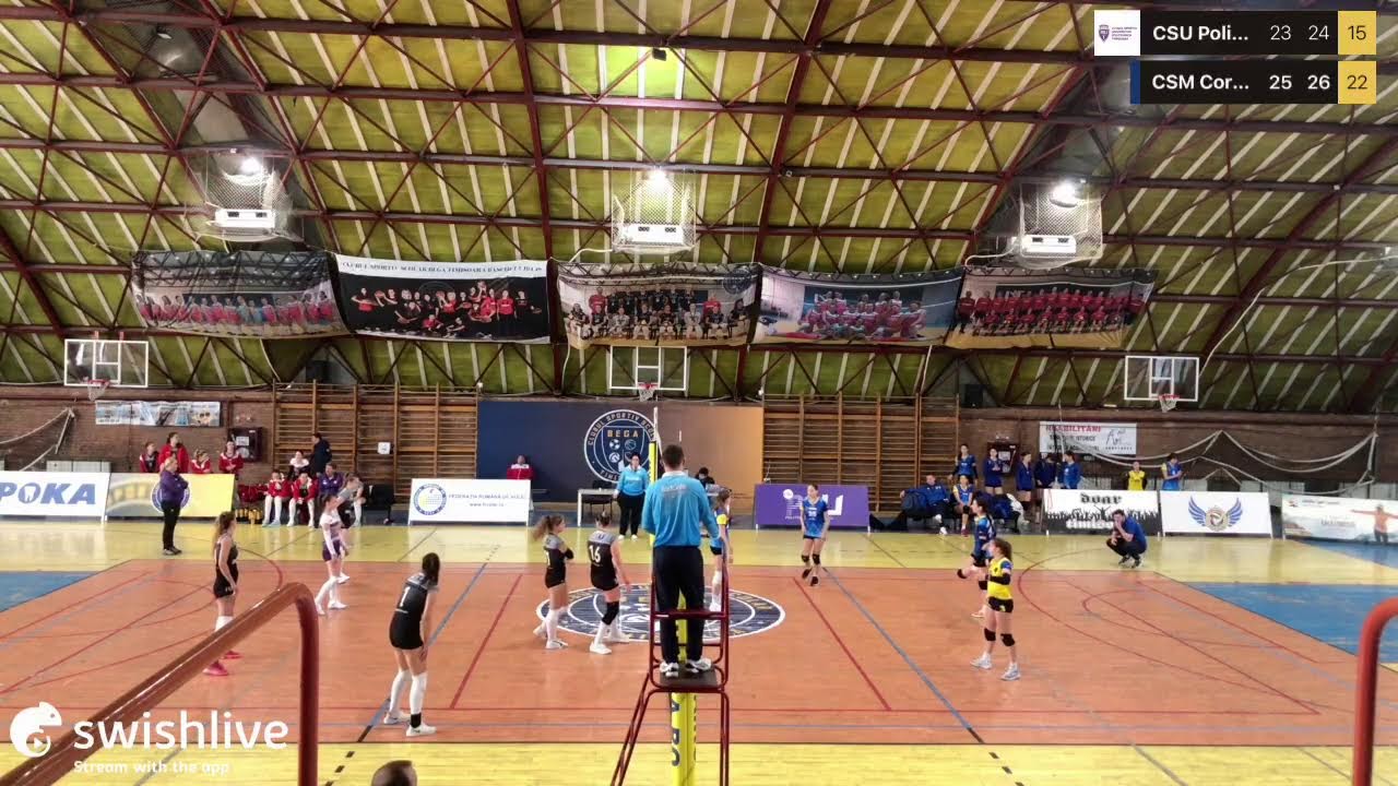 Faza 1 A2 Vest Feminin
CSU Politehnica Tm VS CSM Corona Brasov