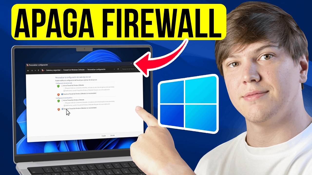 Como DESACTIVAR Firewall de Windows 11 - Paso a Paso