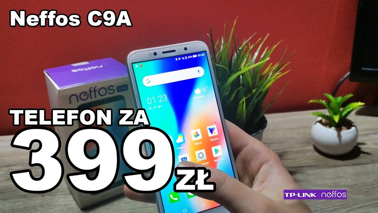 TELEFON DO 400 ZŁ | Neffos C9A Konkurent Xiaomi Redmi 6a | RECENZJA TEST CHINAUNBOXING