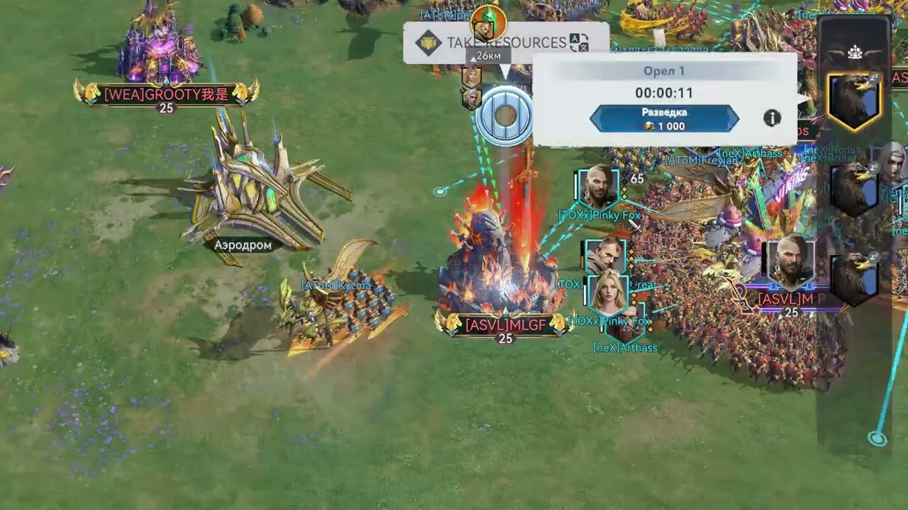 Viking Rise KVK6 - Burning Cities from the ASVL Tribe.