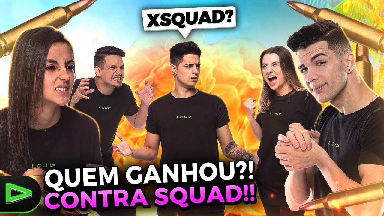 QUEM GANHOU?! A LOUD REUNIU NO MODO CONTRA SQUAD!!