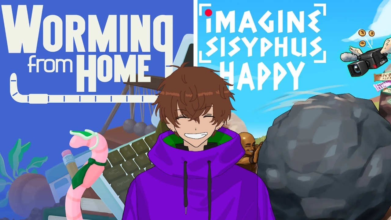 Just Worming My Way Around! (Worming from Home) | Imagine Sisyphus Happy After