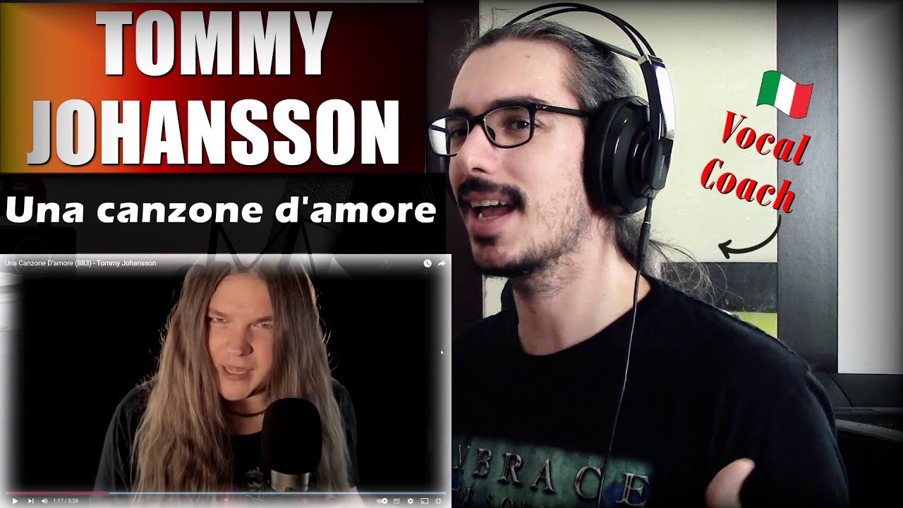 883 goes... METAL?? (Tommy Johansson) // REACTION & ANALYSIS by Italian Vocal Coach