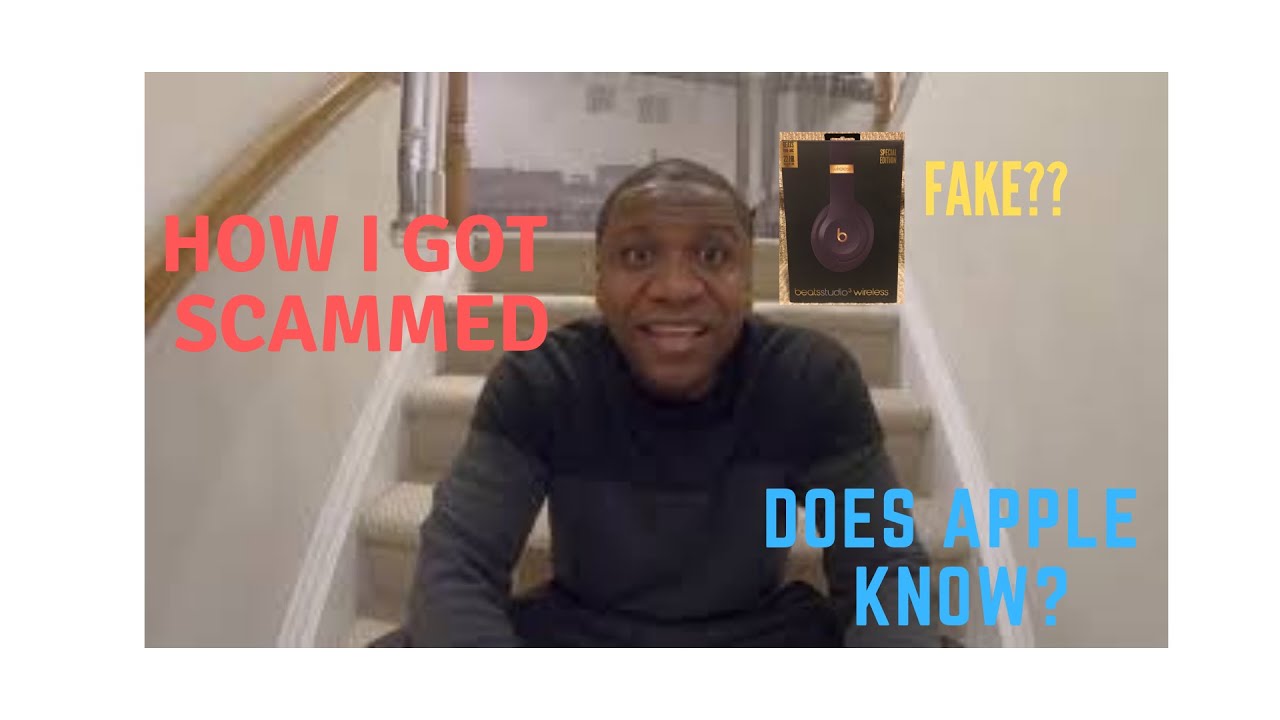 How I got Scammed! - Fake Beats Studio 3 Wireless Headphones..