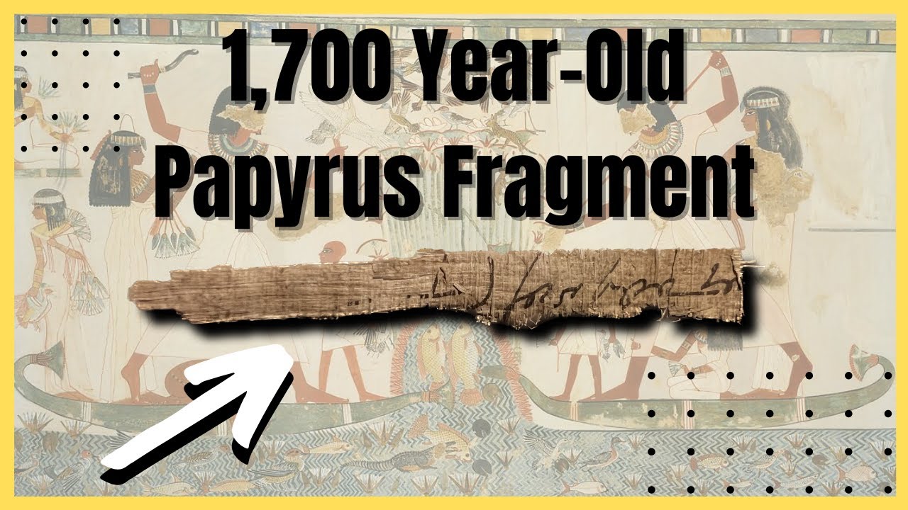 Ancient Coptic Papyrus Fragment || Bible Collecting