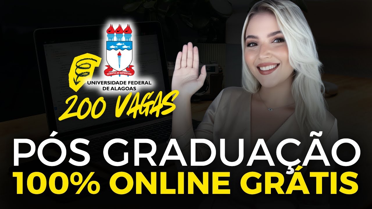 ⚠️ SAIU EDITAL! Pós Graduação 100% Online Gratuita | Universidade Federal | Mari Rel