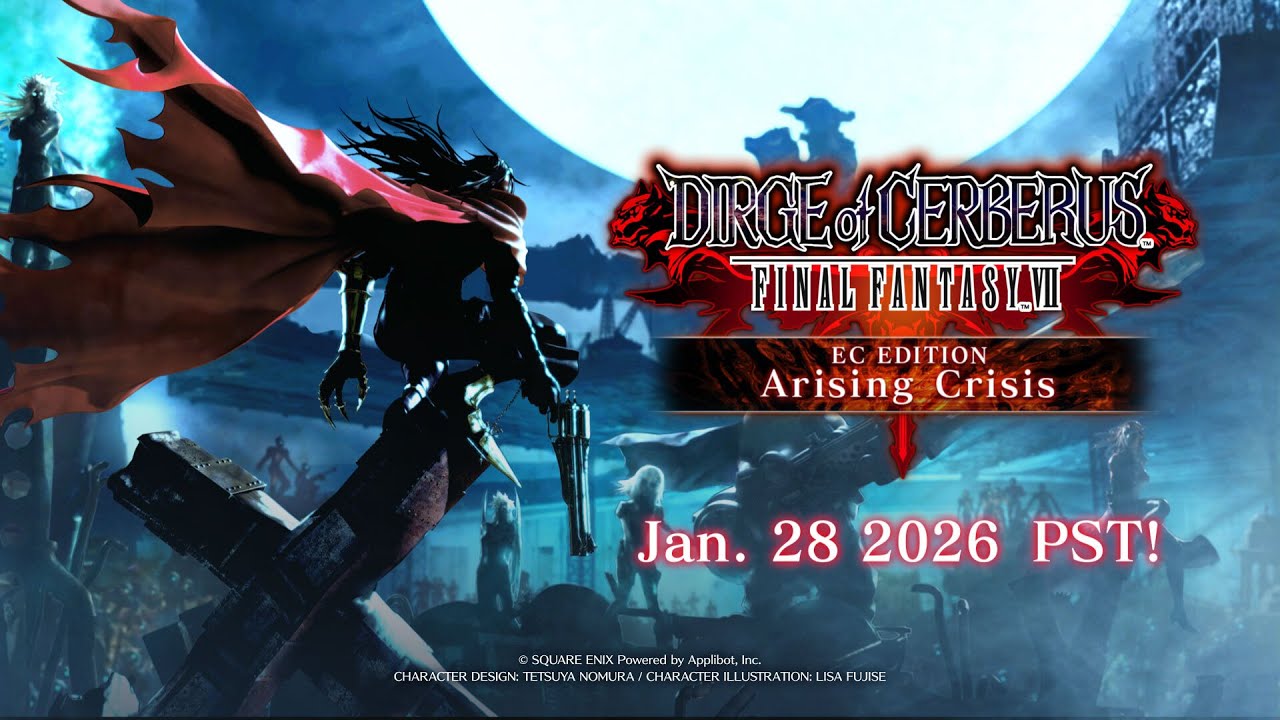 FINAL FANTASY VII EVER CRISIS | Event DIRGE of CERBERUS Final Fantasy VII EC Edition Coming Soon