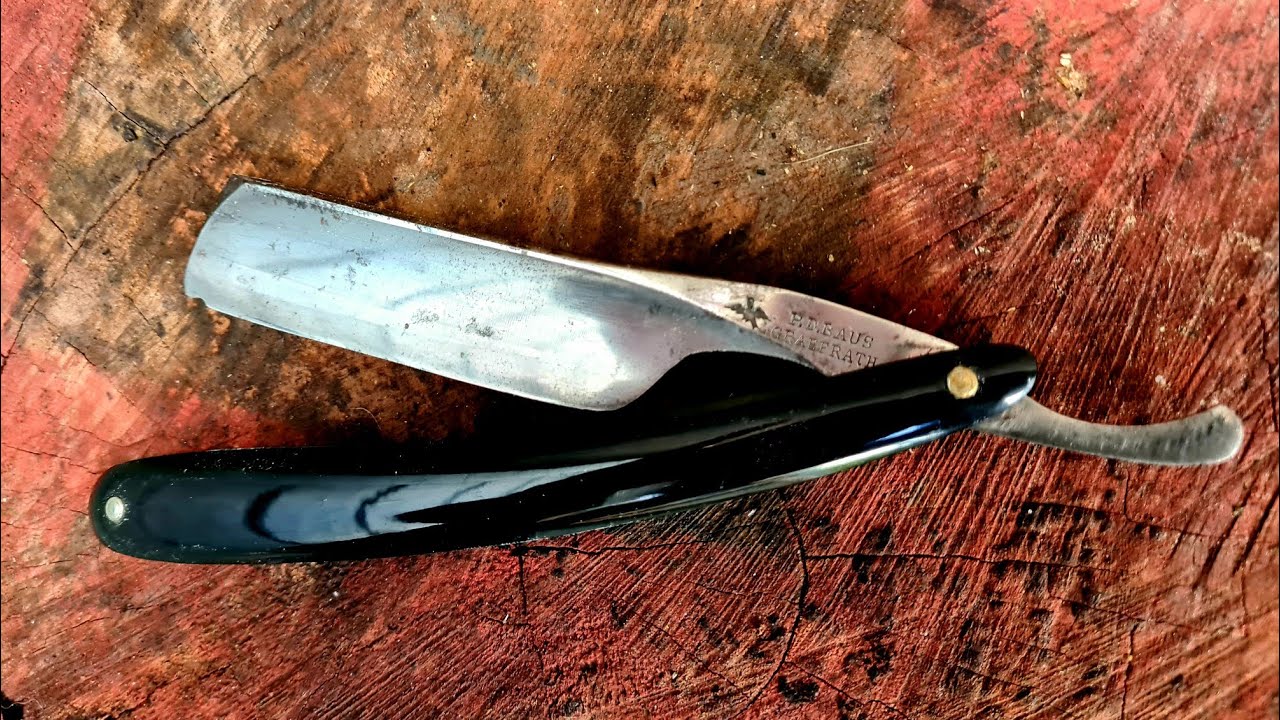 Straight Razor restoration Peter Daniel Baus (P.D Baus) Solingen