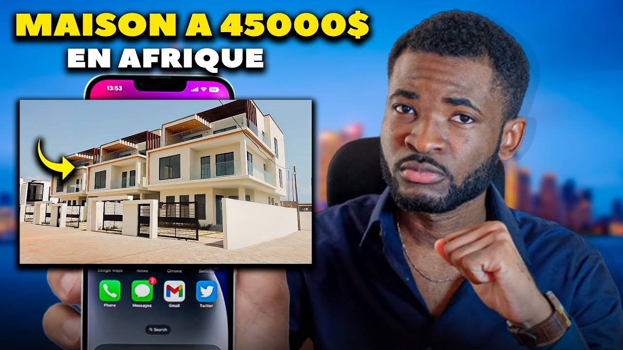 Incroyable ! Une Villa Haut Standing à 45 000 $ en Afrique au Ghana ! [Magnifique]