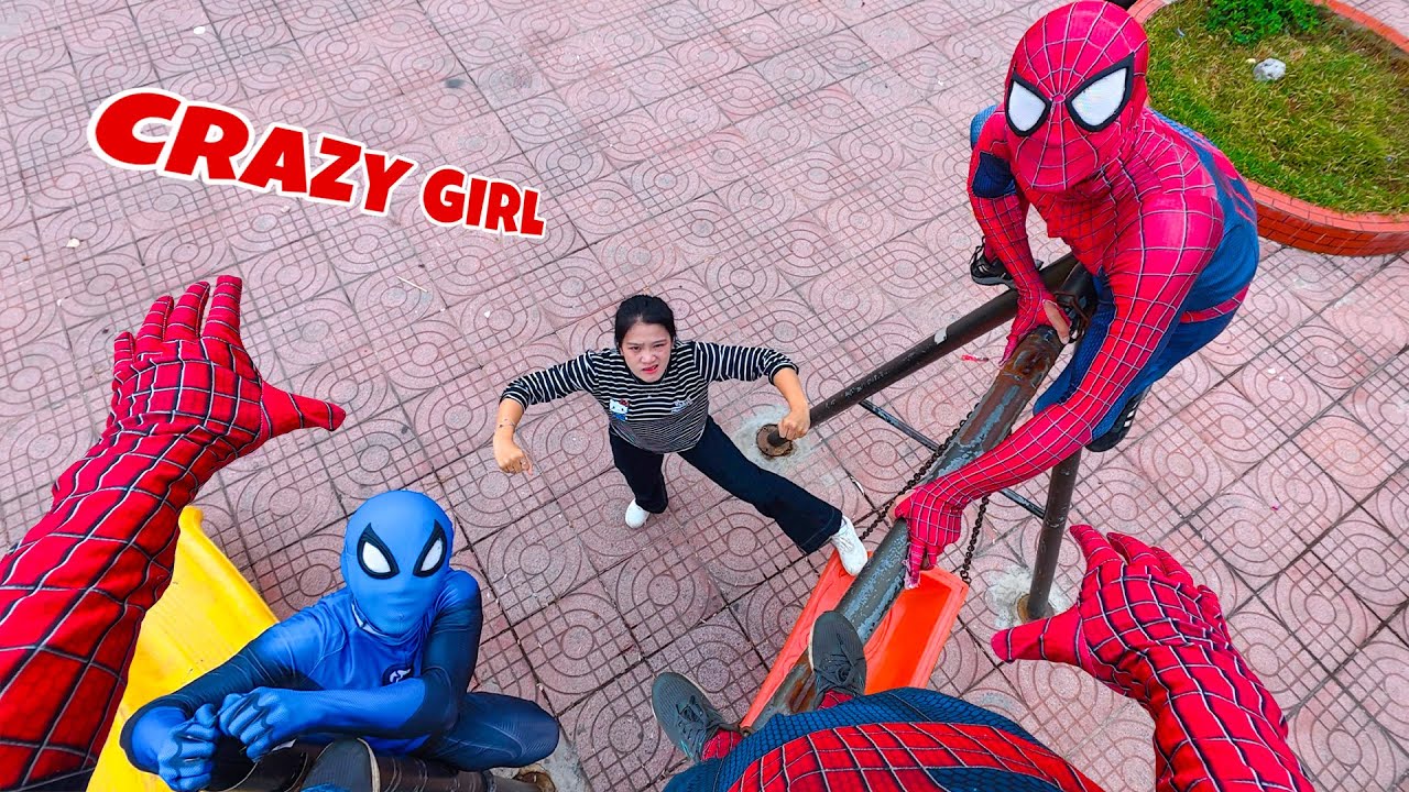 What Happens When Spider-Man Bros Face an ANGRY GIRL?  | Parkour POV Love Story