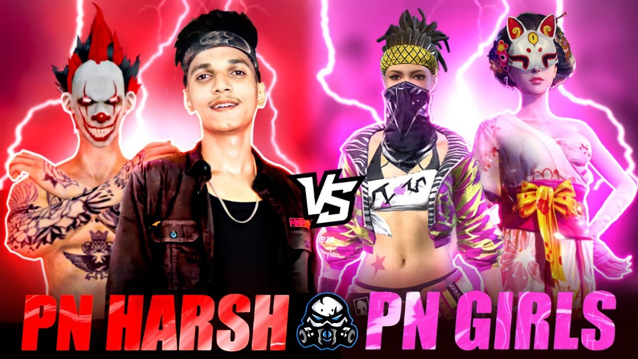 PRO NATION GIRL'S CHALLENGED ME FOR 1vs4 | FREE FIRE INDIA