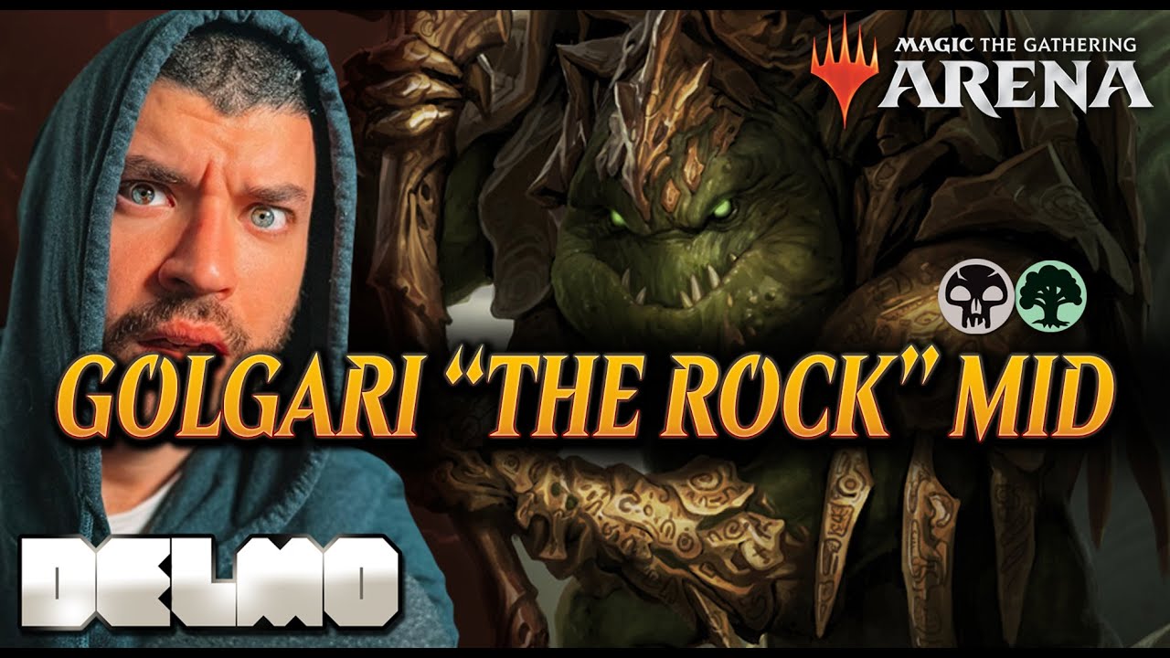 Se non provo Golgari The Rock ad ogni meta non sono felice - Alchemy Deck - Delmo MTG Arena