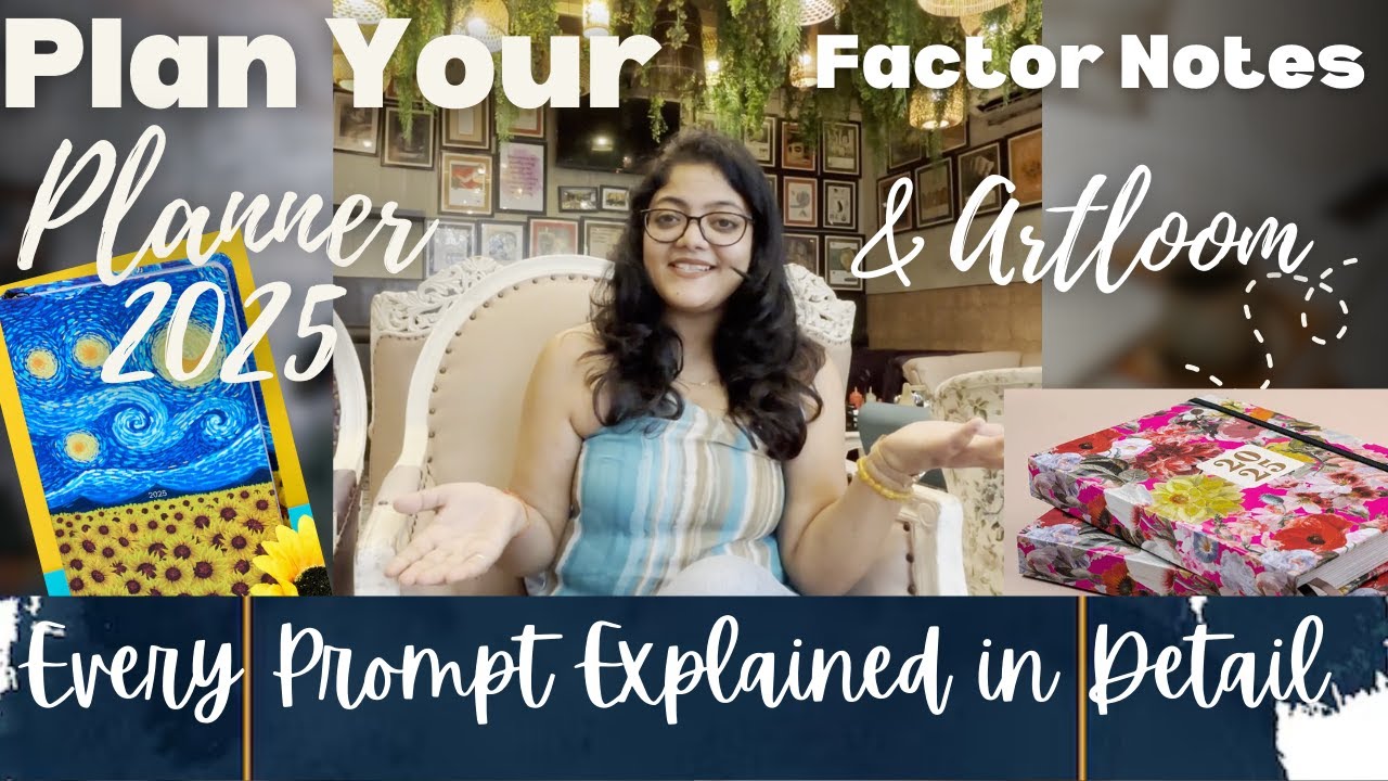 Planing in Factornotes & Artloom Planners 2025 | Explained in detail | Goal Setting | Habit tracking