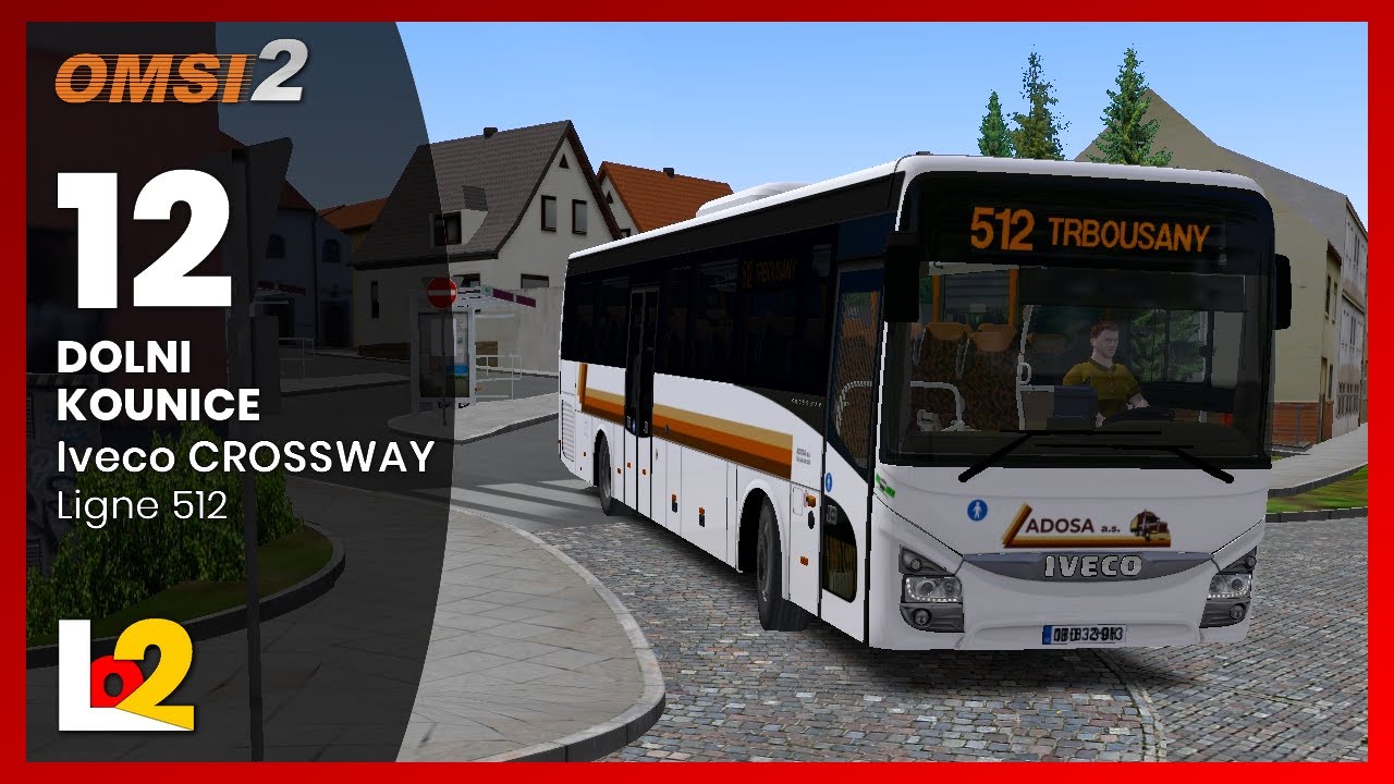 [OMSI 2] DOLNI KOUNICE / Ligne 512 - Iveco CROSSWAY Pro 12m #12