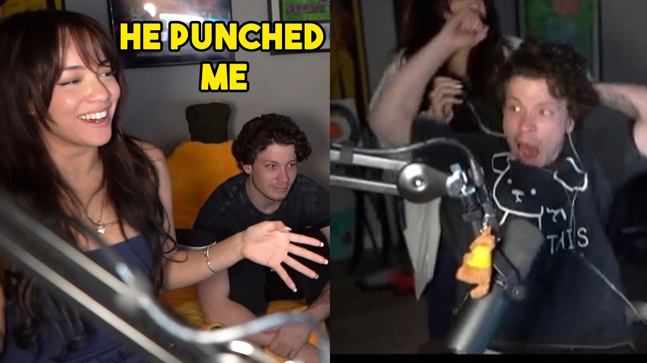 Cinna gets punched by Rosii