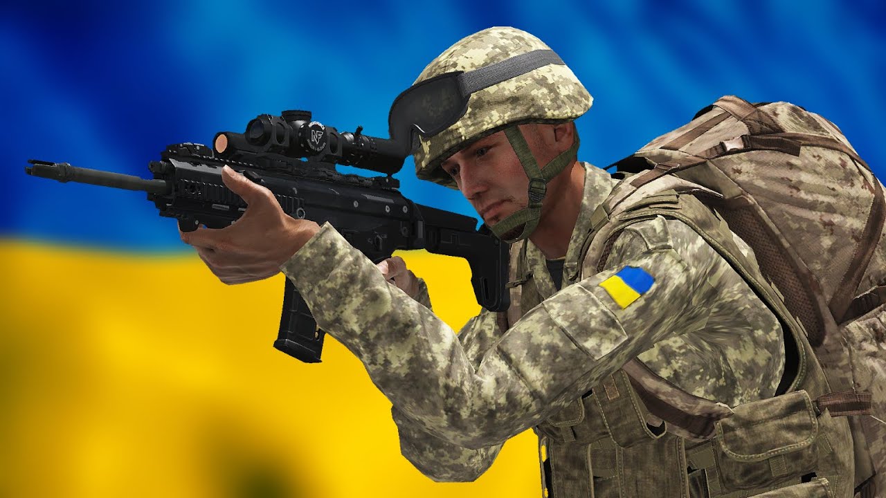 Ukrainian Troops Strike Russian Position - Arma 3 Dynamic Recon Ops