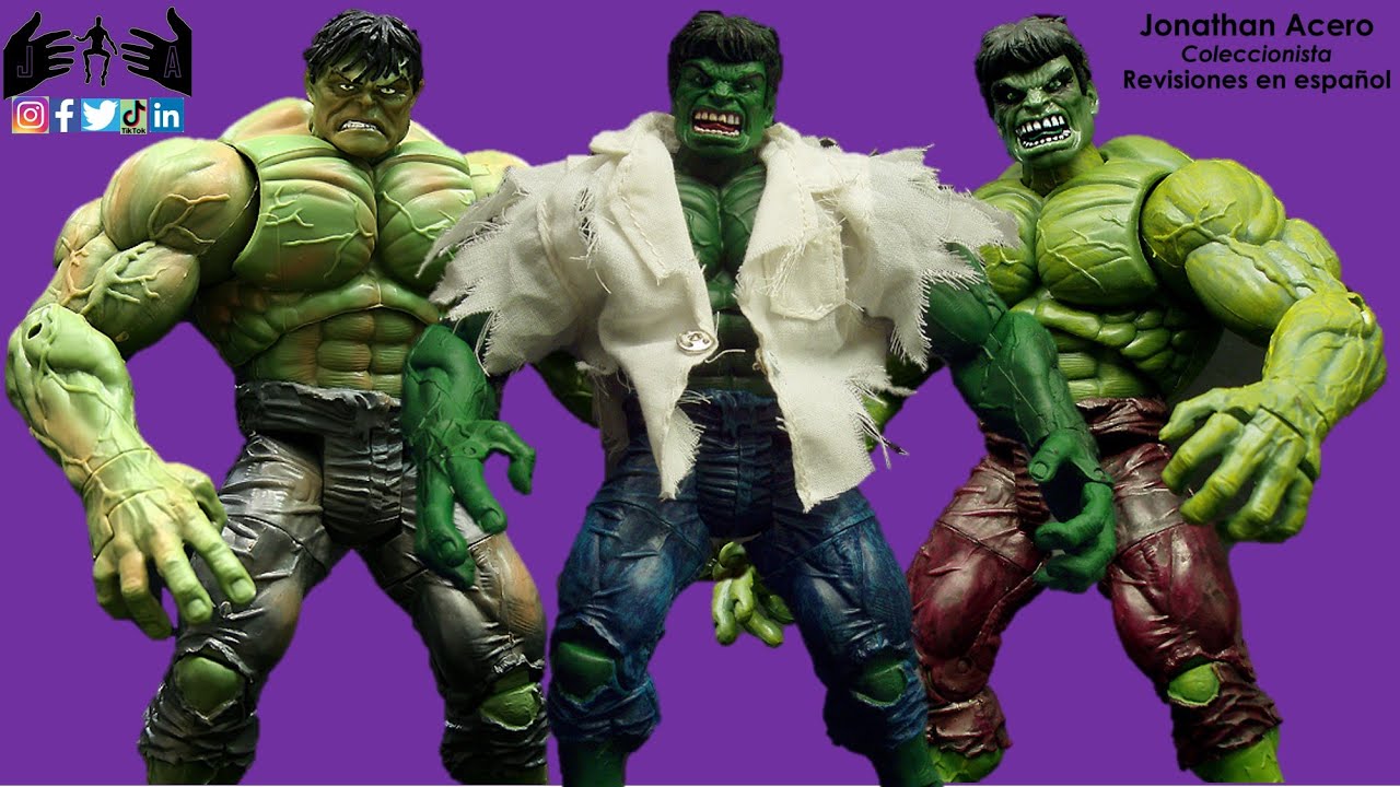 Hulk Marvel Legends Serie I Toy Bix Toy Review Juguete Revisión en Español Jonathan Acero