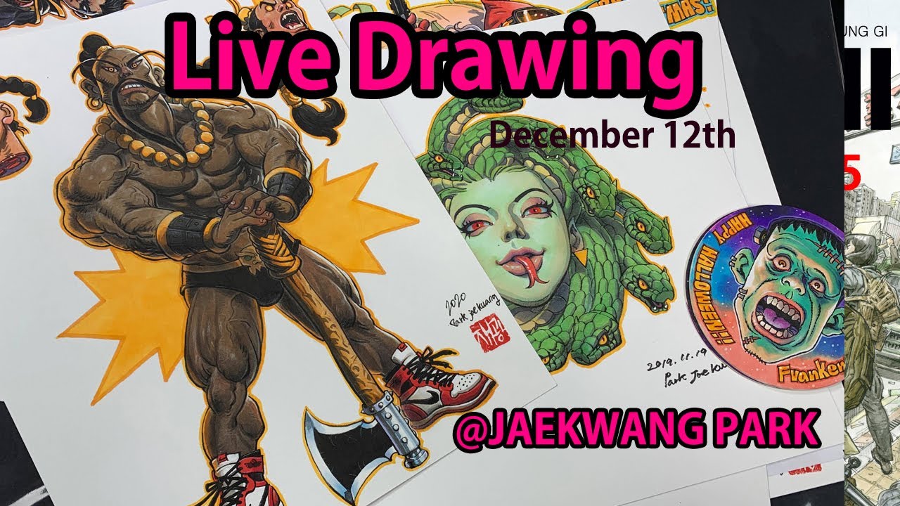 2020.12.12  Live Drawing (@JAEKWANGPARK)