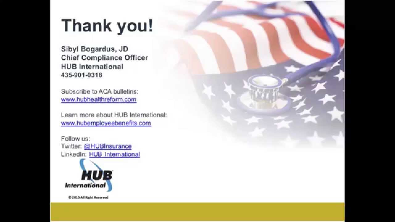 PPACA is Here to Stay - Getting Started on the Employer Mandate Now!