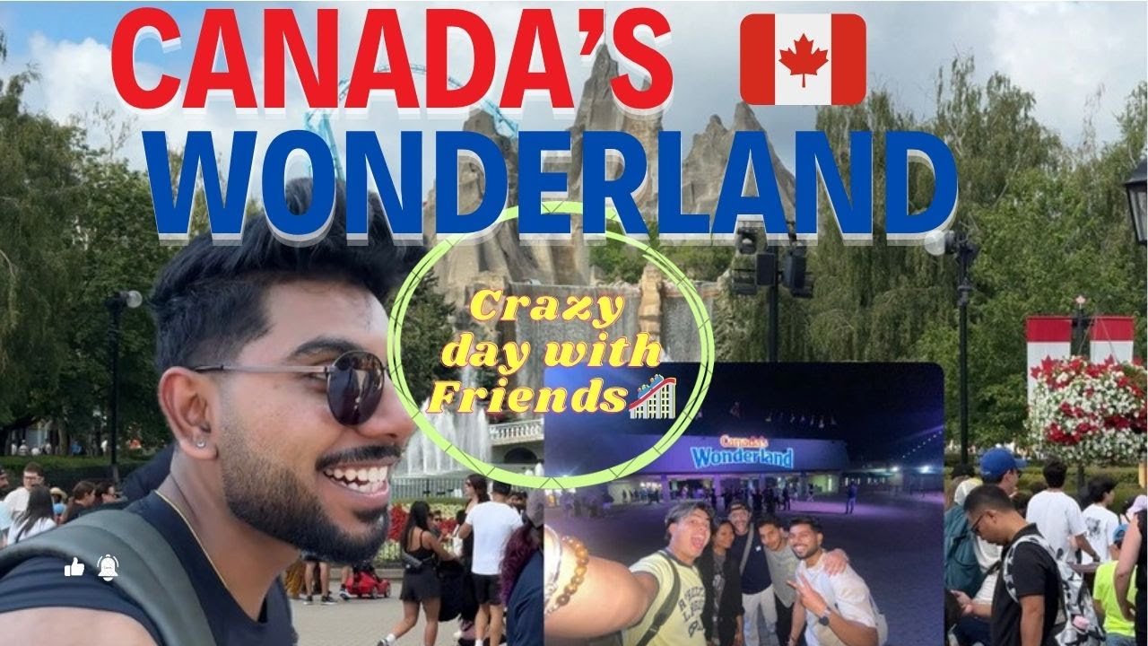 Crazy Day at Canada's Wonderland with Friends 🇨🇦🎢  🤯