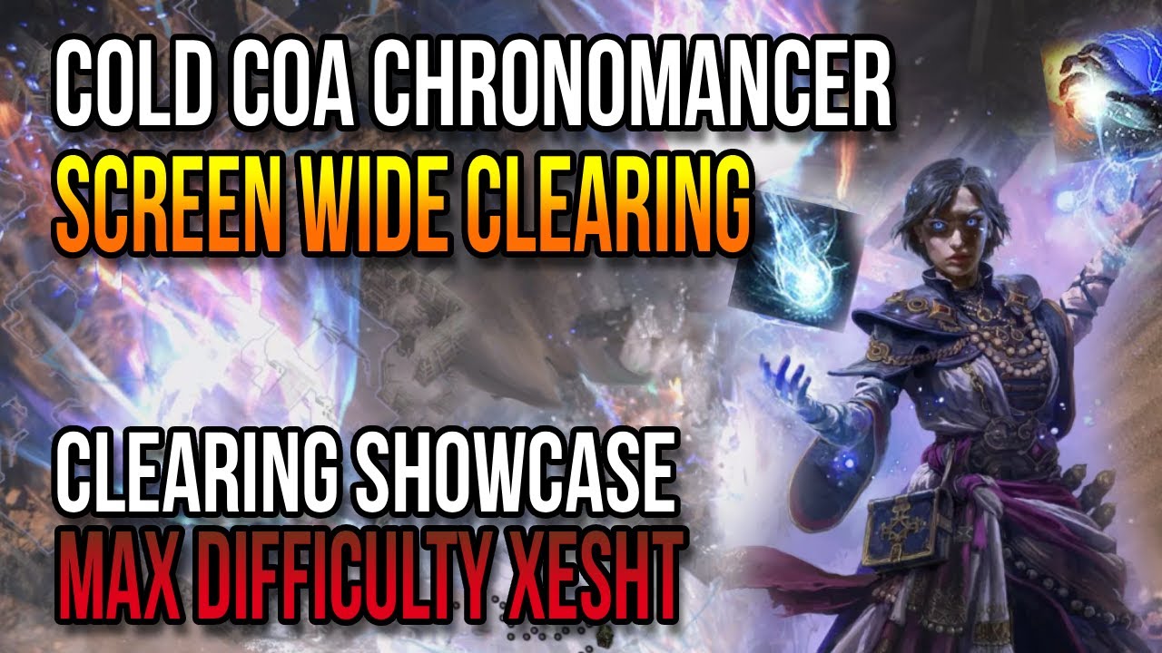 SCREEN WIDE CLEARING! COLD COA CHRONOMANCER | Path of Exile 2 0.3 The Third Edict