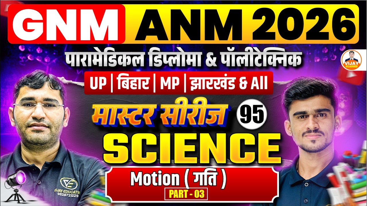 General Science Motion ( गति ) Chapter important Mcqs | important Mcq Class | By Manor Sir