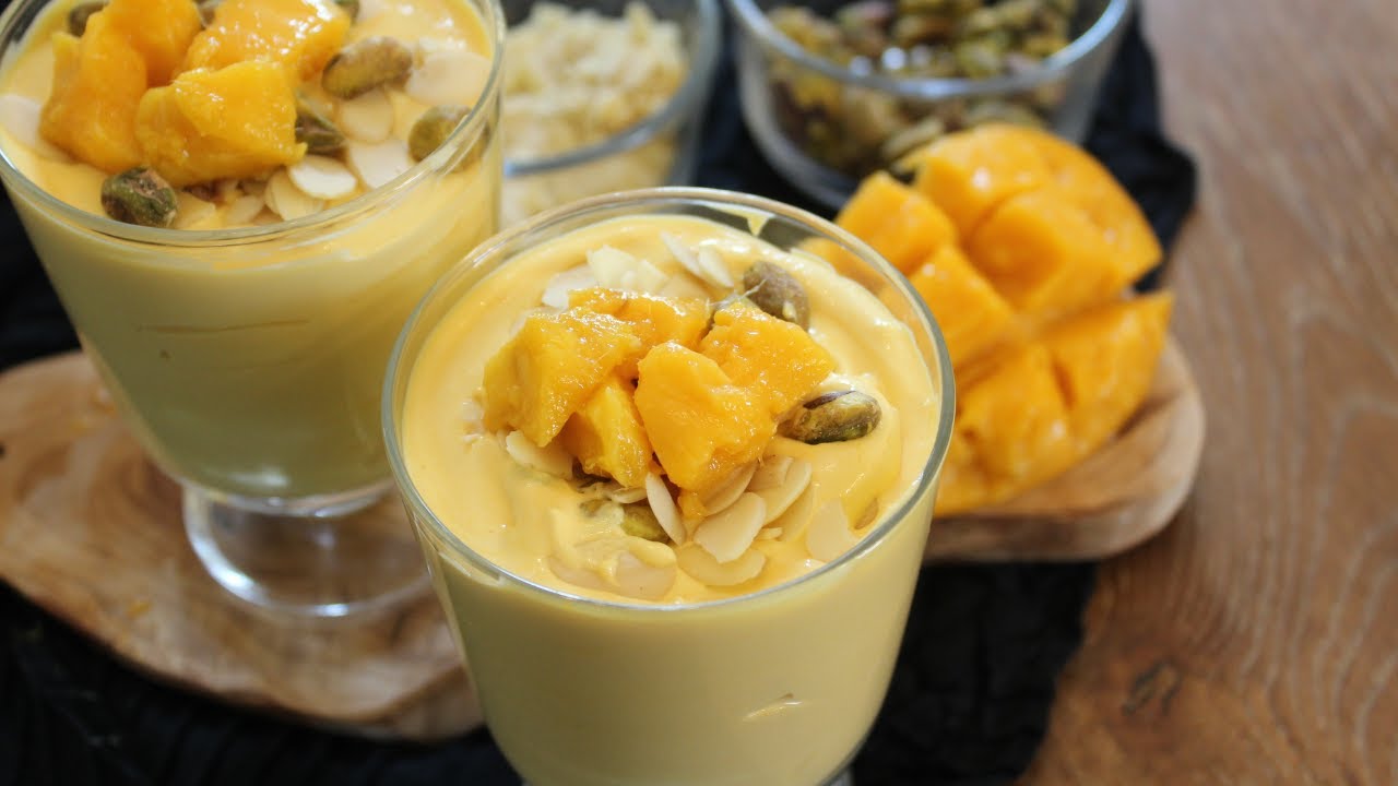 Quick & Easy, 4-Ingredient Mango Matho | Mango Mousse | Summer Recipe