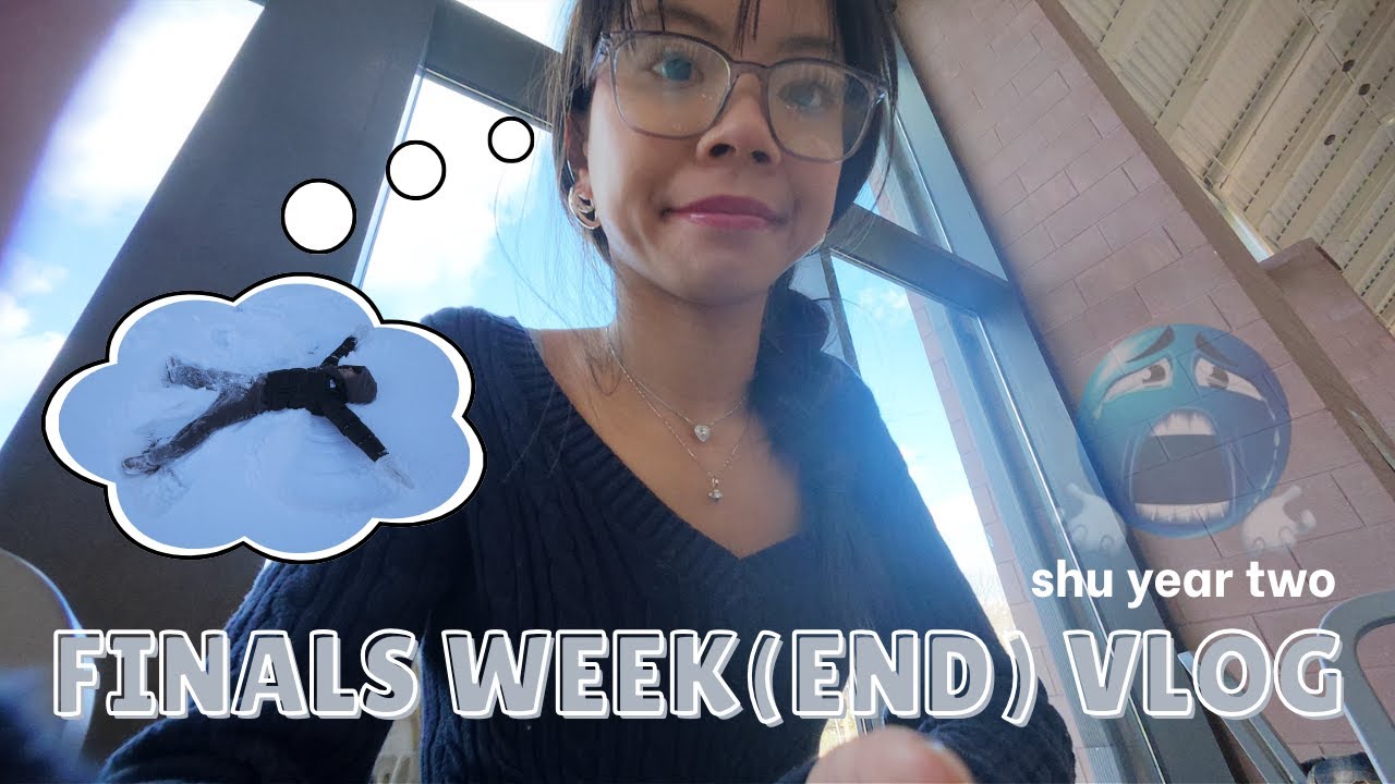 FINALS WEEK(end) VLOG!!!!