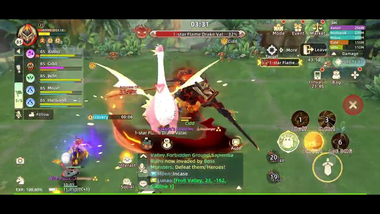 [ToS: Neo EU Server First clearance 1-Star Flame Drake Valac]