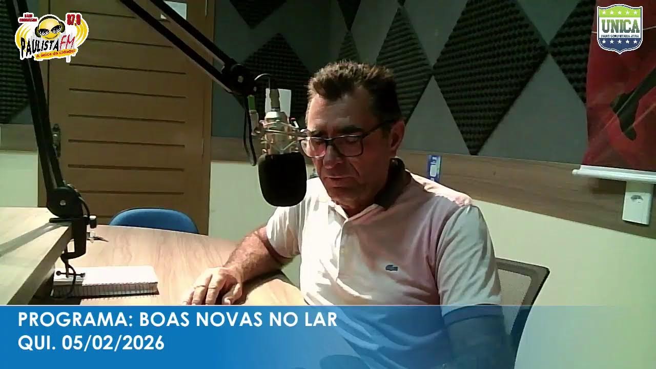 PROGRAMA: BOAS NOVAS NO LAR