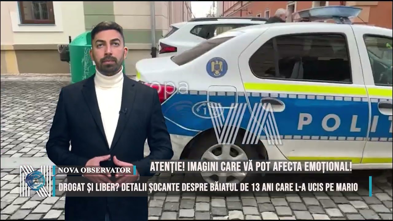 DROGAT ȘI LIBER? Detalii șocante despre băiatul de 13 ani care l-a ucis pe Mario