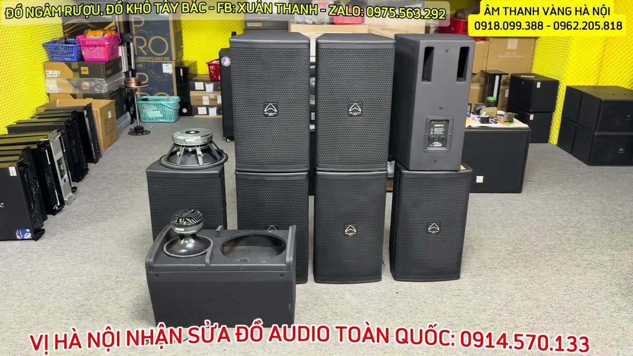 JBL MỸ CŨNG PHẢI CHÀO THUA EM NÀY: Wharfedale Pro K6012