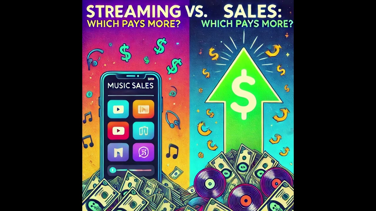 Deep Dive Music & Tech Podcast Unlocking the Profit Mystery: Streaming vs. Sales Which Pays More?