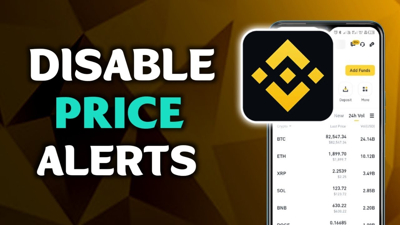 How To Disable Binance Price Alert - How To Disable Price Alert On Binance